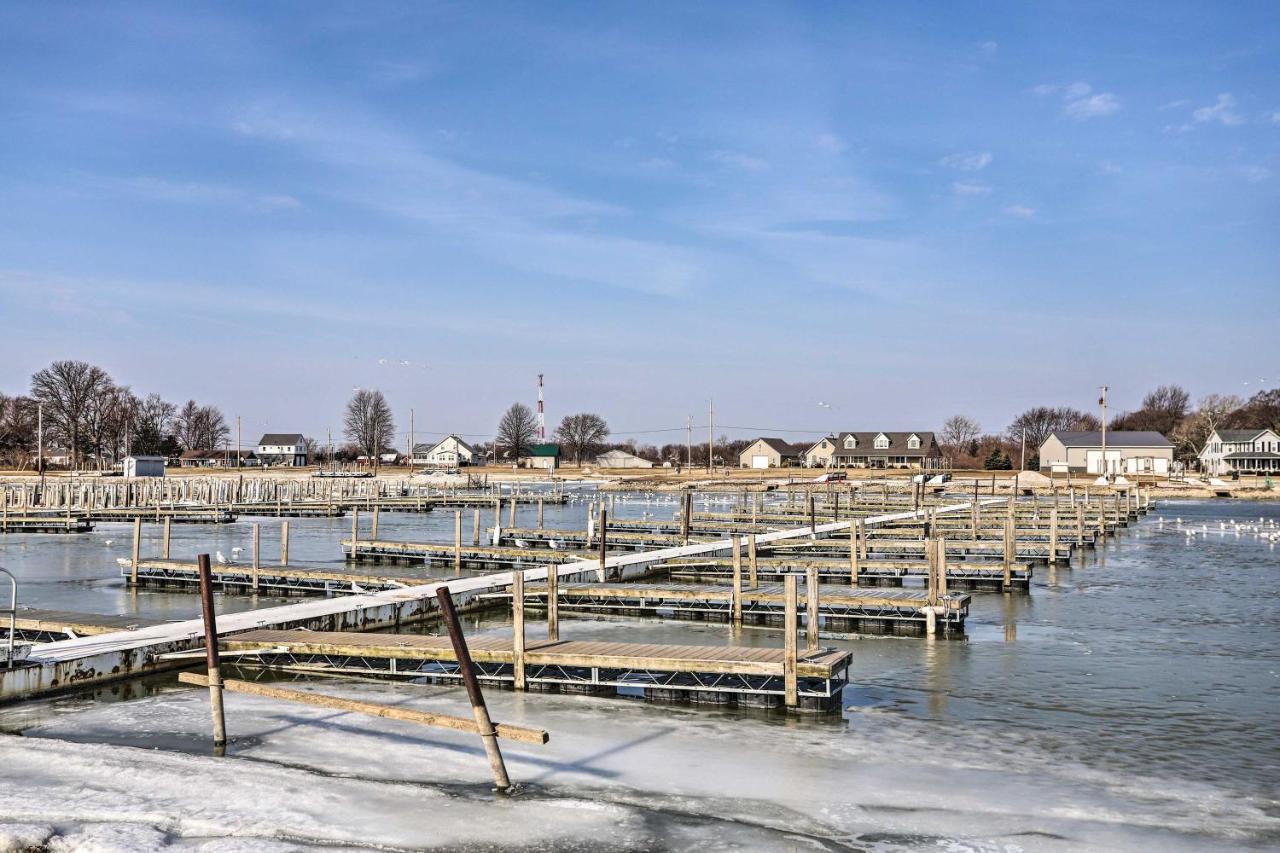 Condo With Balcony, Dock And Access To Lake Erie Sand Beach Esterno foto