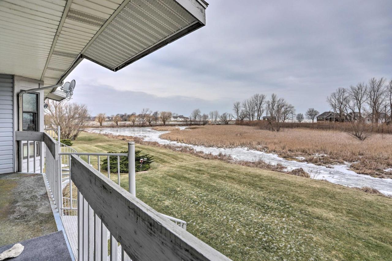 Condo With Balcony, Dock And Access To Lake Erie Sand Beach Esterno foto